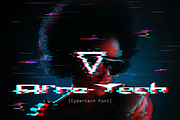 Thunder Electric Display Font, a Handwritten Font by Haws.std (Thumbnail 3 of 6)
