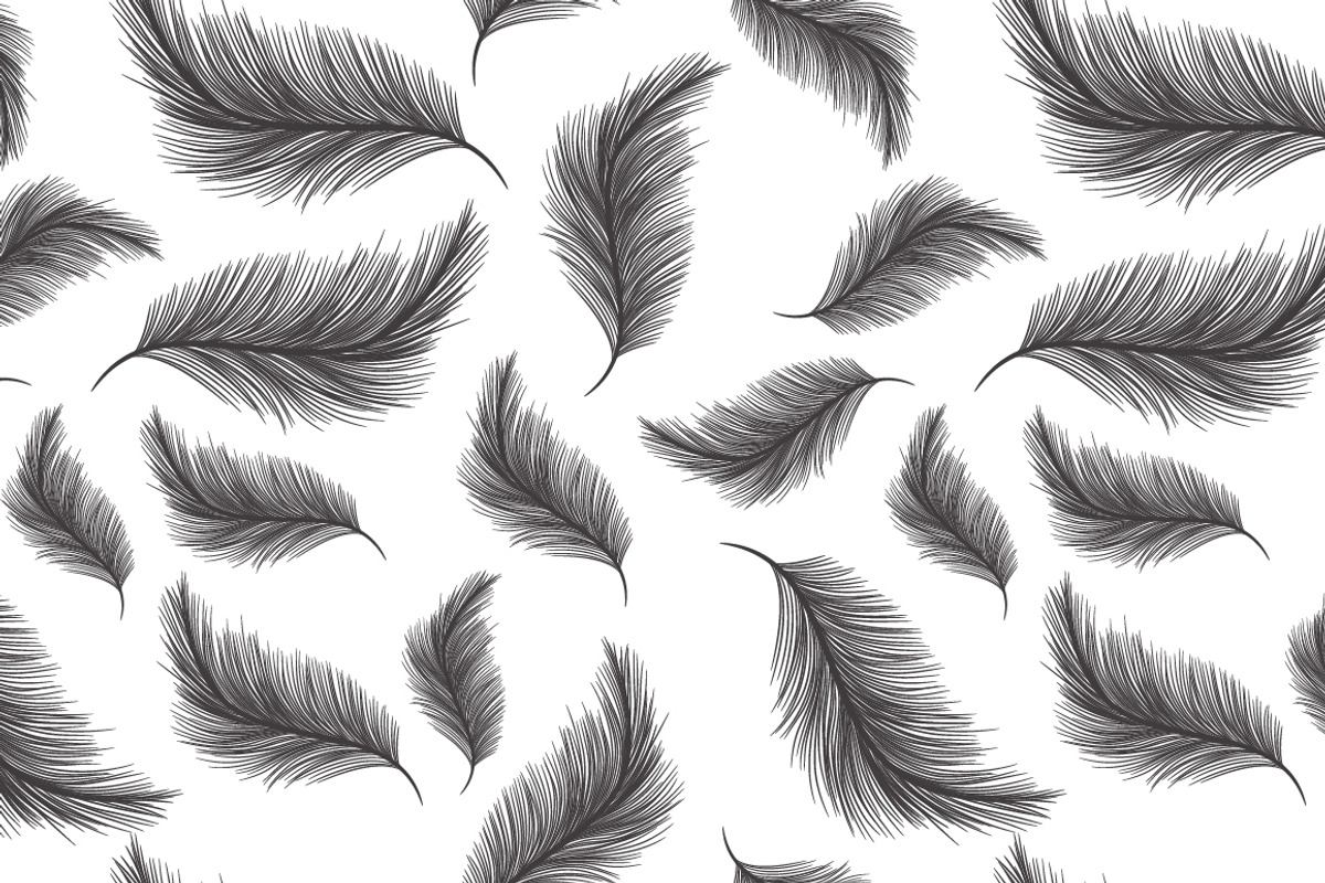Vector feathers: patterns, a Graphic by lycka (Photo 4 of 5)