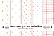 Ice-cream watercolor collection, a Pattern Graphic by Lagniappe Art (Thumbnail 1 of 10)