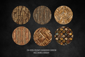 80 Wood Never-Ending Texture Brushes