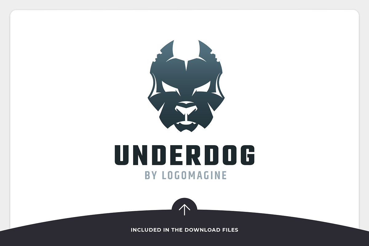 Underdog Logo Template, a Branding & Logo Template by LOGOMAGINE (Photo 5 of 16)