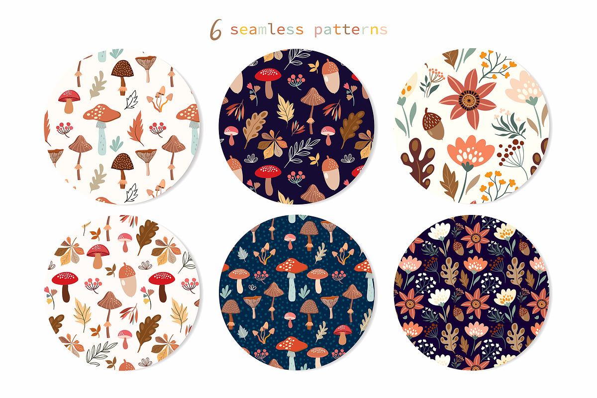 Autumn botanicals collection, a Decorative Illustration by Letto studio (Photo 5 of 7)