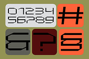 Futuristic Tech Font: Radiant Pafist, a Sans Serif Font by Glyphminds Studios (Thumbnail 2 of 9)