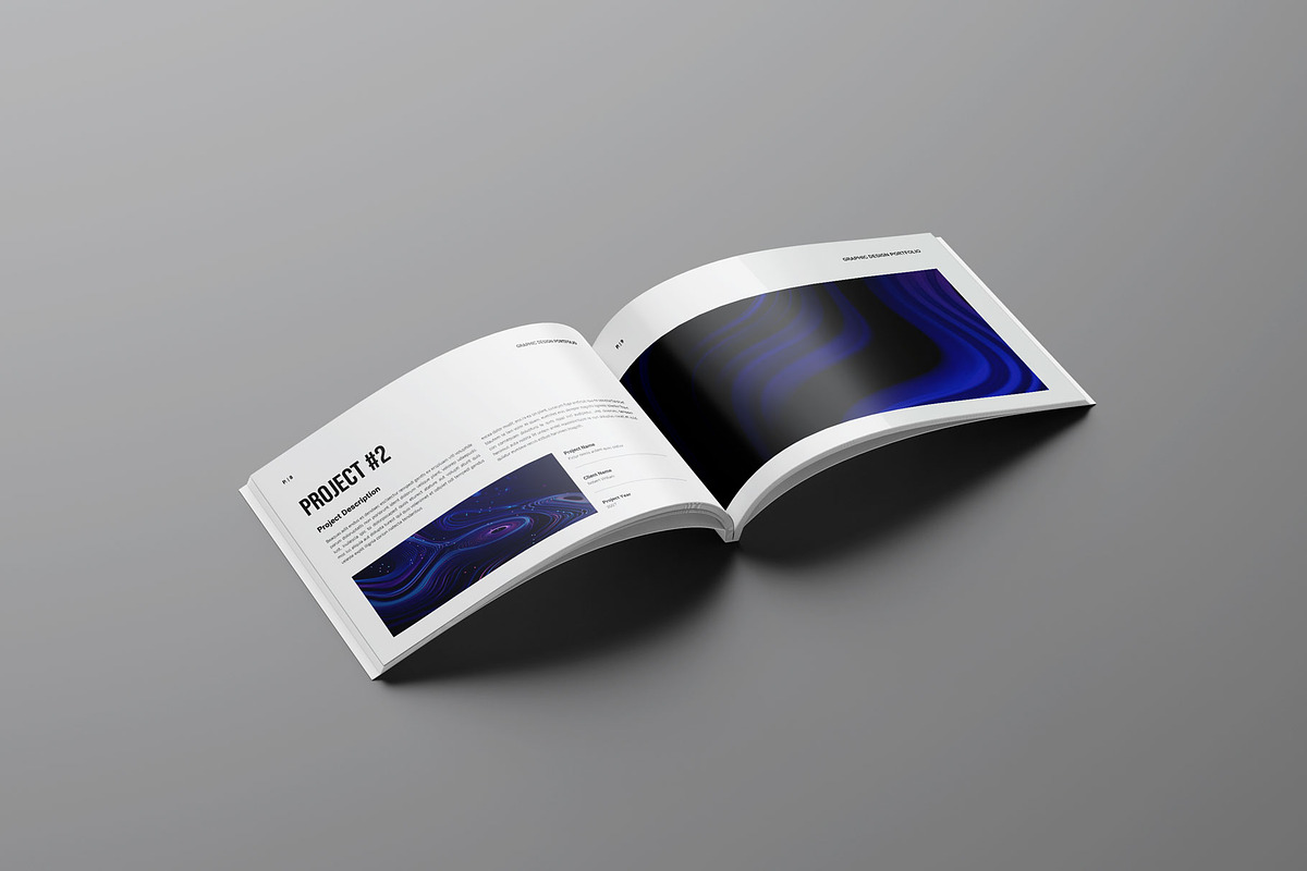 Colorful Portfolio Layout Landscape, a Brochure Template by Seeing-art (Photo 5 of 10)