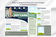 Canva Newsletter Template Pet Care, an Email Template by PixelCraft (Thumbnail 10 of 15)