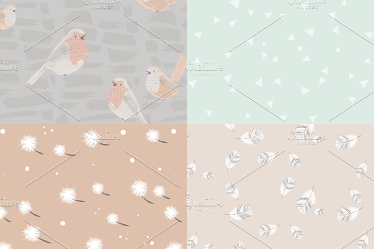 Birds of a Feather - Patterns preview 2