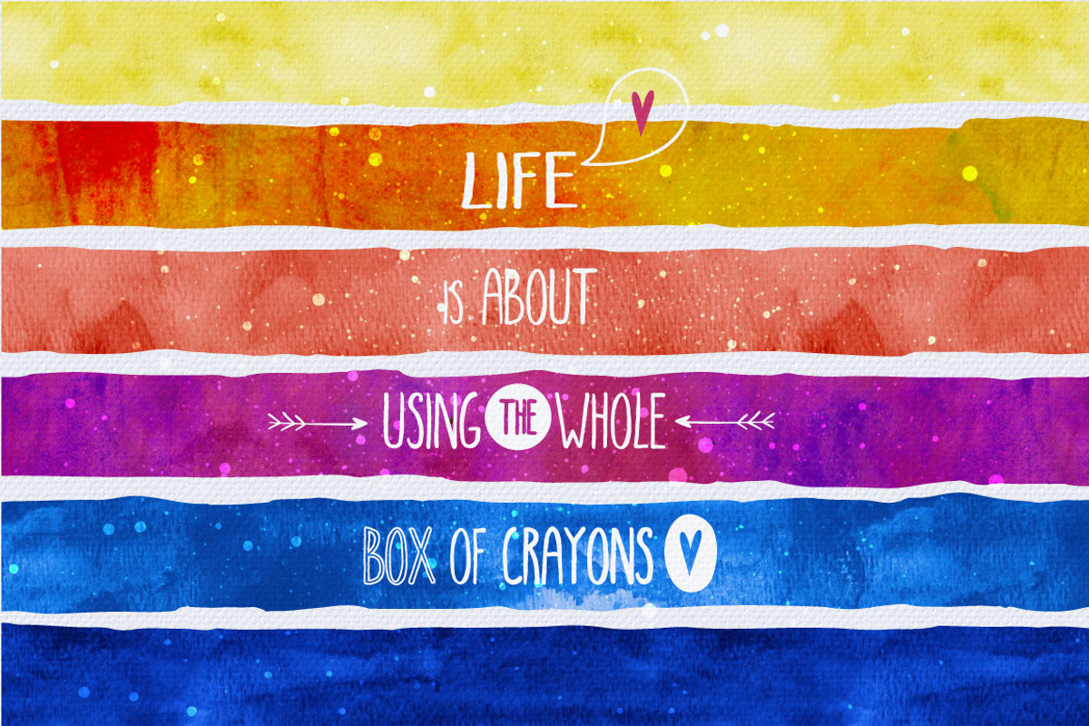 50% Off Watercolor Paintbox Mega Kit, a Texture Graphic by a Blond Moment (Photo 7 of 7)