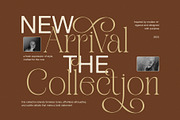 The Safiera Elegant Serif Font, a Serif Font by Perfectype (Thumbnail 5 of 8)