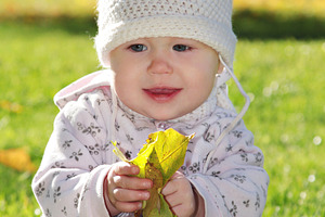Baby in the park, a Photo by saiko3p