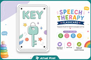 Speech Therapy Flashcard Bundle, an Education Illustration by Actual Pixel (Thumbnail 14 of 22)
