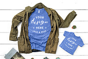 T-Shirt Mockup Bundle Bella Canvas, a Shirt Mockup by lock and page (Thumbnail 34 of 71)