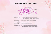 Bertha Lovely, a Handwritten Font by Yoga Letter (Thumbnail 5 of 7)