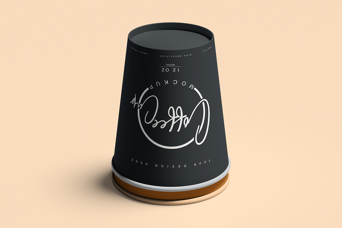 Coffee Cup Mockup, a Packaging Mockup by DSNA Mockup (Photo 5 of 5)