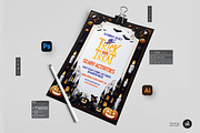 Halloween Trick or Treat Flyer, a Flyer Template by Aam360 (Thumbnail 3 of 3)