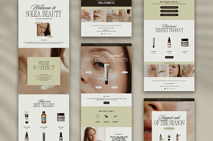 Flodesk Email Newsletter Template, an Email Template by Amaré Creative