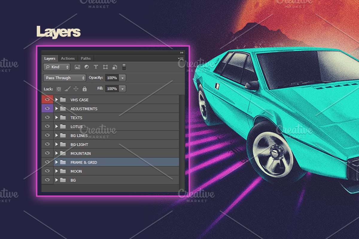 80s NewRetroWave flyers, a Flyer Template by Sonnyfive (Photo 7 of 7)