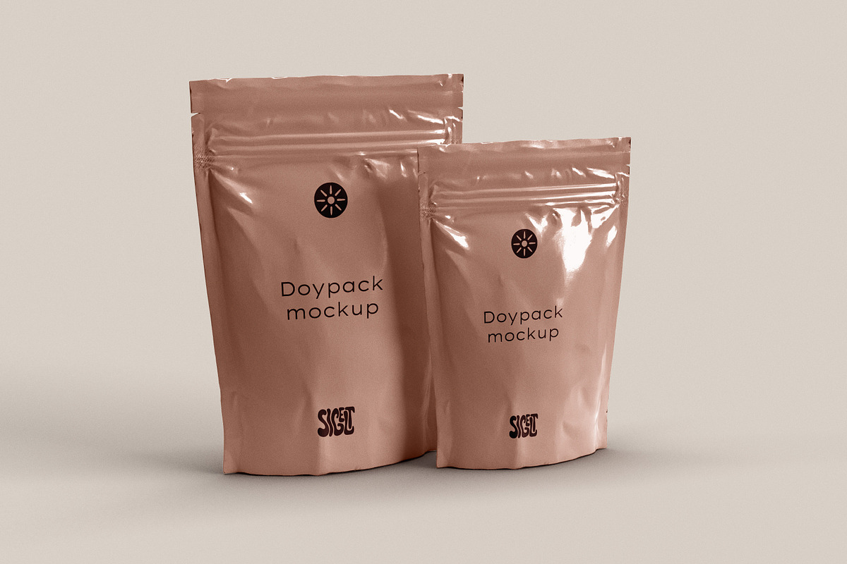 Digital Food Pouch Mockup, a Cups & Container Mockup by Sigelt (Photo 7 of 10)