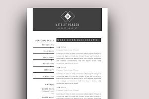 Word Resume Business Card Templates