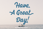 Ashayna Script Font, a Script Font by Alphabet Agency (Thumbnail 6 of 6)