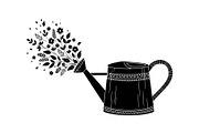 Floral Watering Can Design Bundle, an Illustration by Gaye Art (Thumbnail 25 of 31)