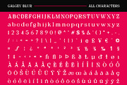 Galgey Blur, a Serif Font by Craft Supply Co. (Thumbnail 8 of 8)