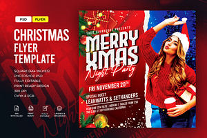 Christmas Flyer Template, a Flyer Template by Artonix