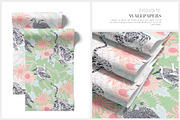 Kento Vector Prints & Motifs, a Pattern Graphic by Pink Linen (Thumbnail 9 of 12)