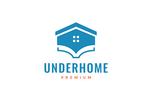 under home construction modern logo, a Branding & Logo Template by devastd