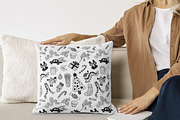 Hand Drawn Christmas Pattern, a Pattern Graphic by Art's and patterns (Thumbnail 2 of 3)