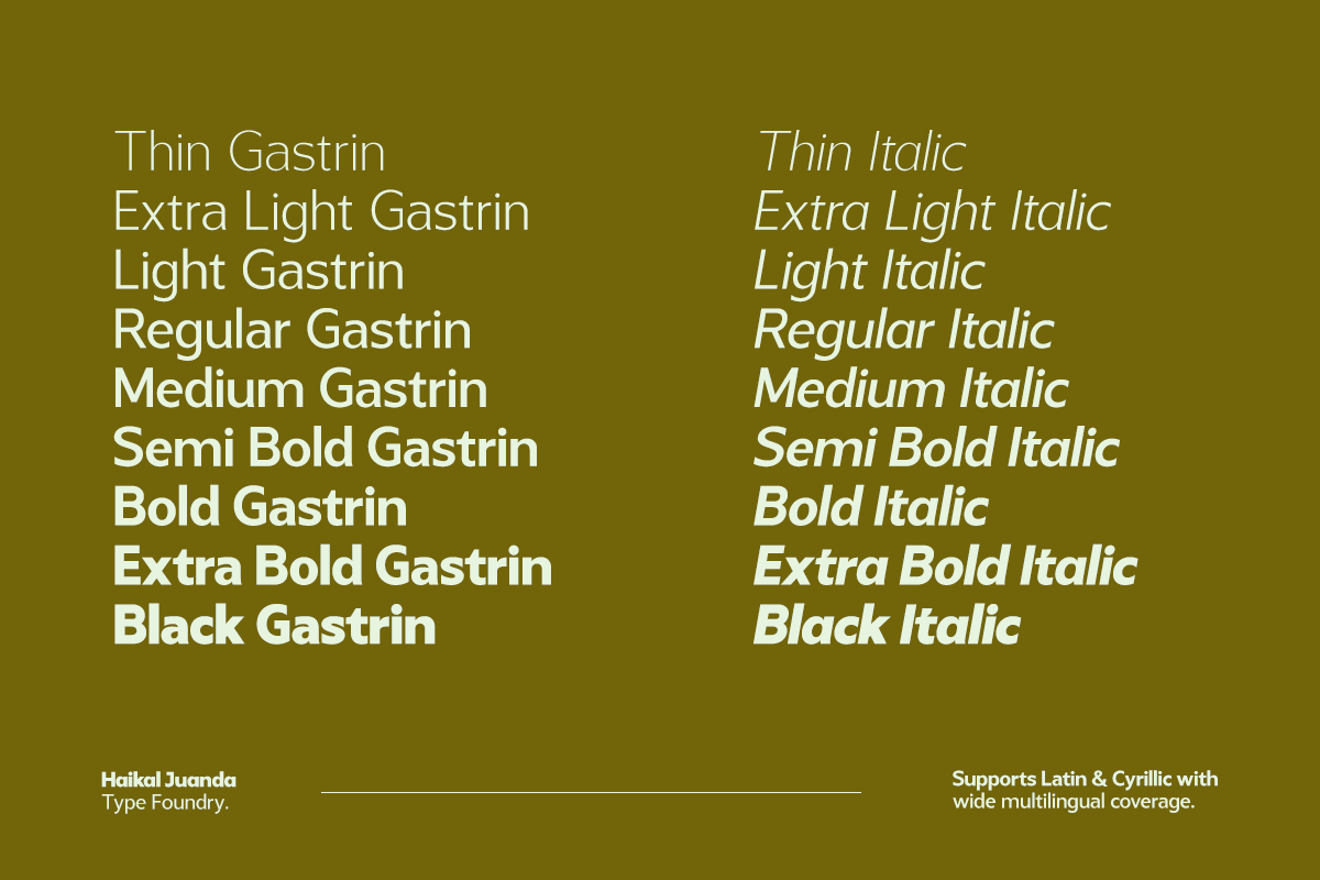 Gastrin, a Sans Serif Font by Pista Mova (Photo 7 of 12)