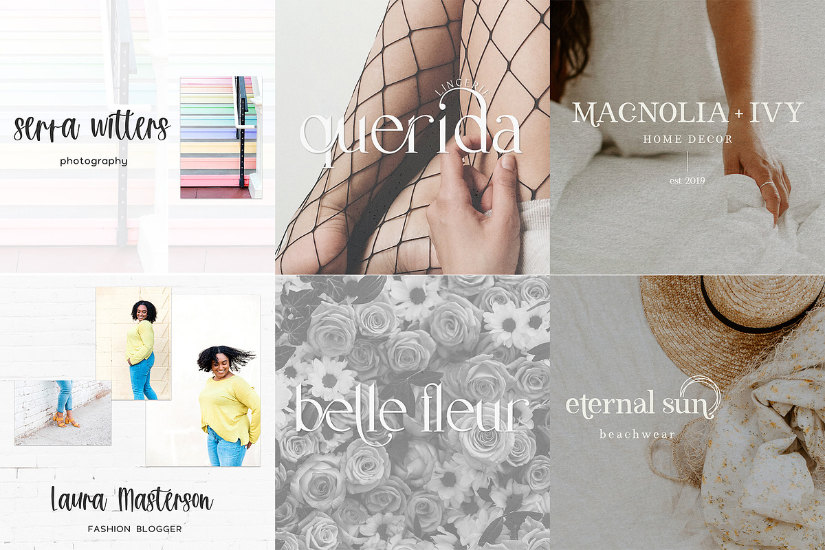The Logo and Branding Font Bundle, a Script Font by Beck McCormick (Photo 6 of 10)