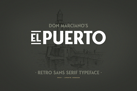 Puerto Retro Sans Serif