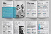 HR Employee Handbook Template, a Brochure Template by ContestDesign (Thumbnail 4 of 4)