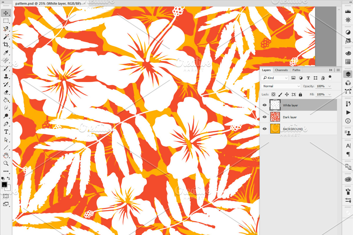 15 Tropical patterns + BONUS, a Pattern Graphic by Art of Sun (Photo 7 of 9)