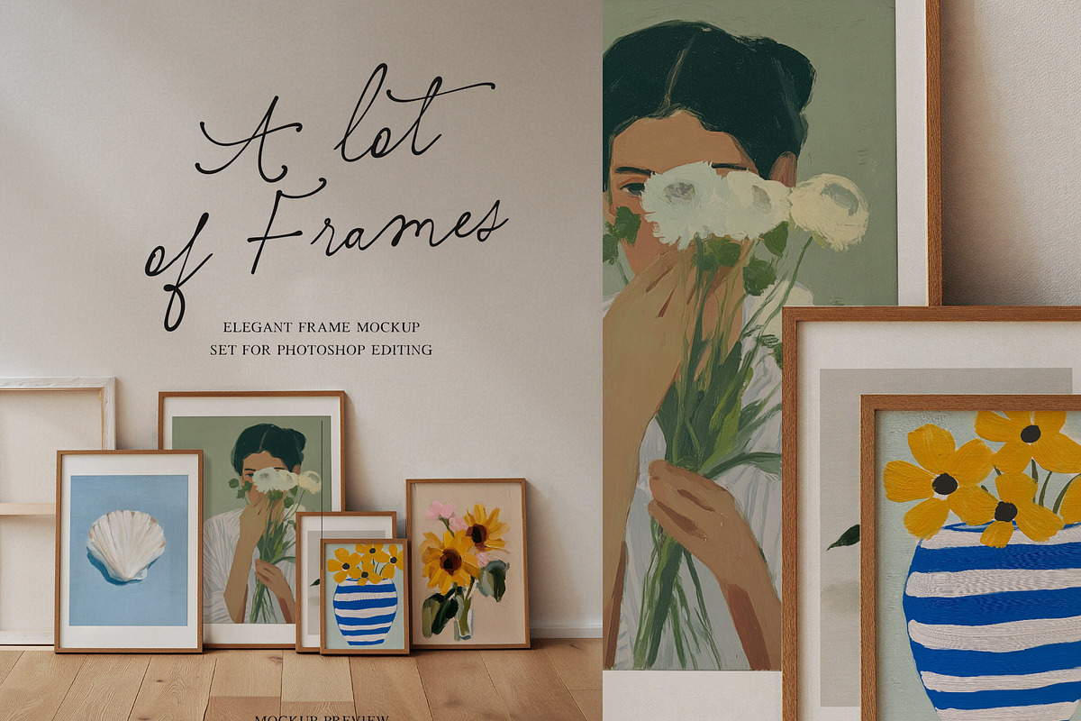 A Lot Of Frames Mockups, a Household Mockup by Muse Mockups (Photo 10 of 14)