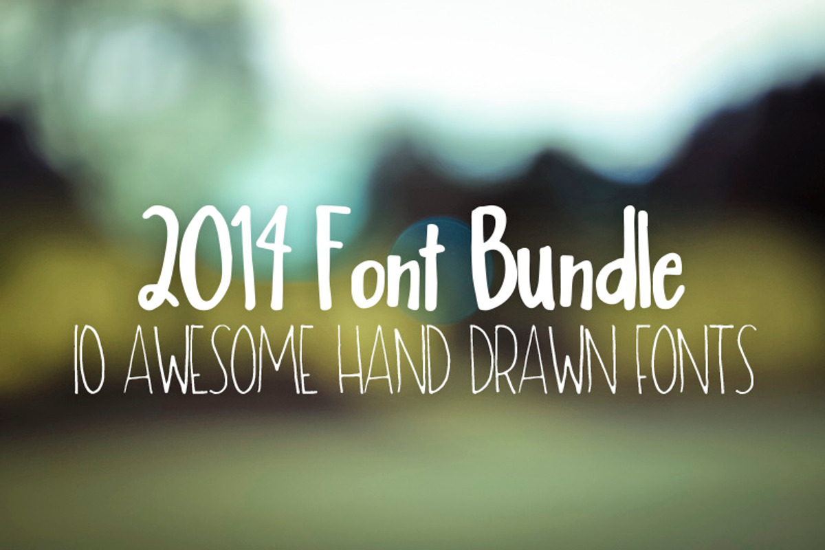 2014 Font Bundle preview 2