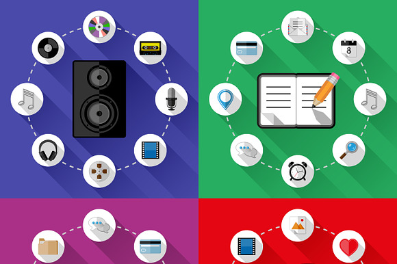 Set Of Web And Business Concepts