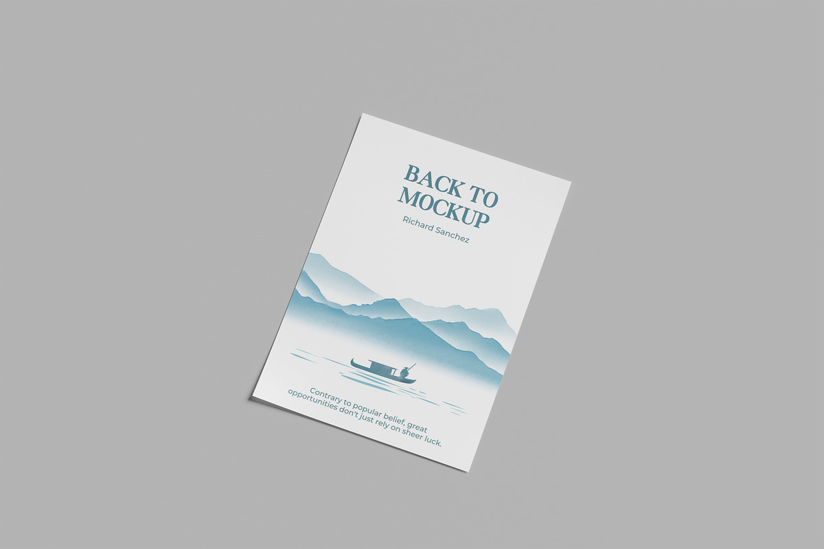 A4 MOCKUP, a Brochure Template by kebunmockup (Photo 5 of 5)