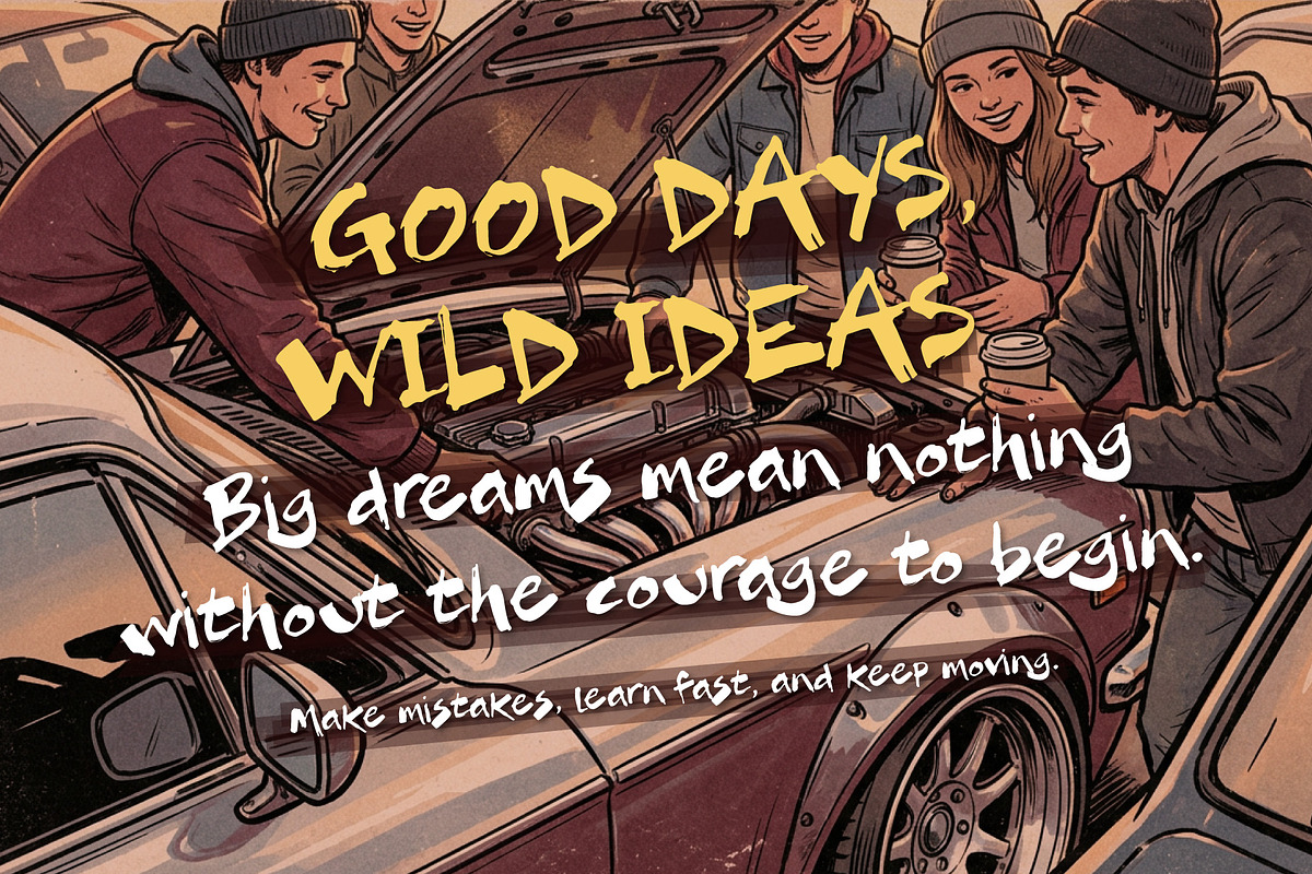 Roamback Caveyards - Stay Wild, a Handwritten Font by HypeWorksCo (Photo 7 of 10)