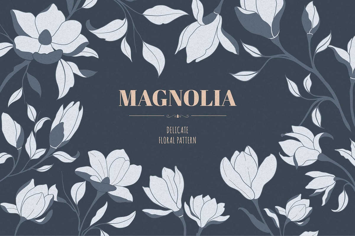 Hand Sketched Magnolia, a Decorative Illustration by Solana (Photo 3 of 10)