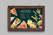 Street food watercolor collection, a Food Illustration by Natasha Koltsova (Thumbnail 3 of 6)