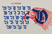Brave Thorn Blackletter Font, a Blackletter Font by alit design (Thumbnail 8 of 21)