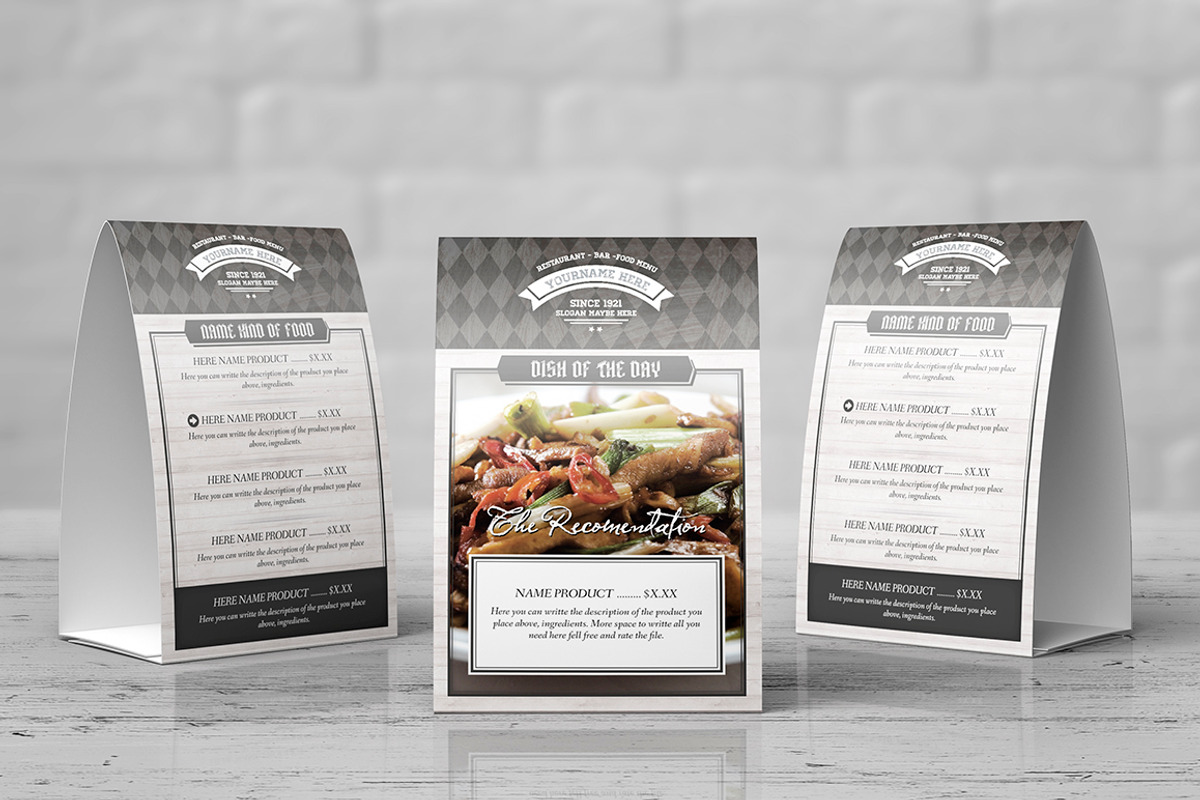 Elegant Food Identity, a Brochure Template by Luuqas Design (Photo 5 of 5)