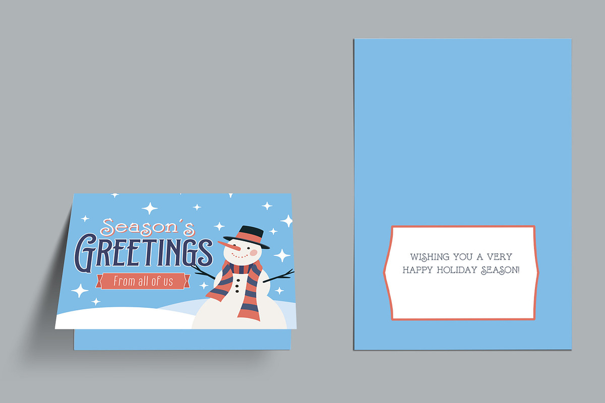 Season's Greetings Holiday Card, an Invitation Template by BF Studios (Photo 4 of 4)