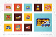 Illustration Logo Badges Bundle #3, a Branding & Logo Template by The Good Store (Thumbnail 2 of 10)