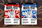 Rock Music Fest set, an Illustration by SunnyWS (Thumbnail 2 of 3)