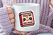 FunnyYoure Well Read Sticker, an Illustration by DreamCafeArt (Thumbnail 5 of 7)