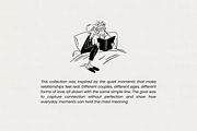 Love is: Line Art Couples, a Person Illustration by Veyla (Thumbnail 3 of 13)