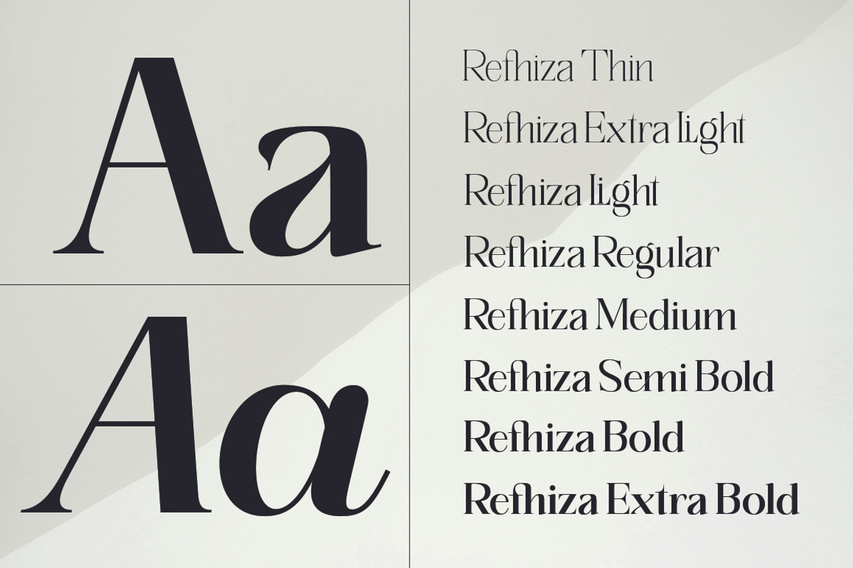 Refhiza, a Serif Font by TM Type (Photo 2 of 12)