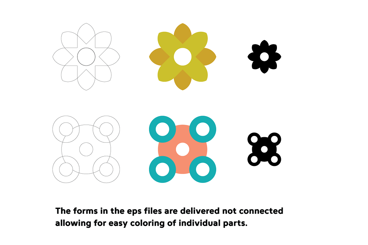 Poeta Floral Symbols, an Object Graphic by Tarallo Design (Photo 7 of 8)